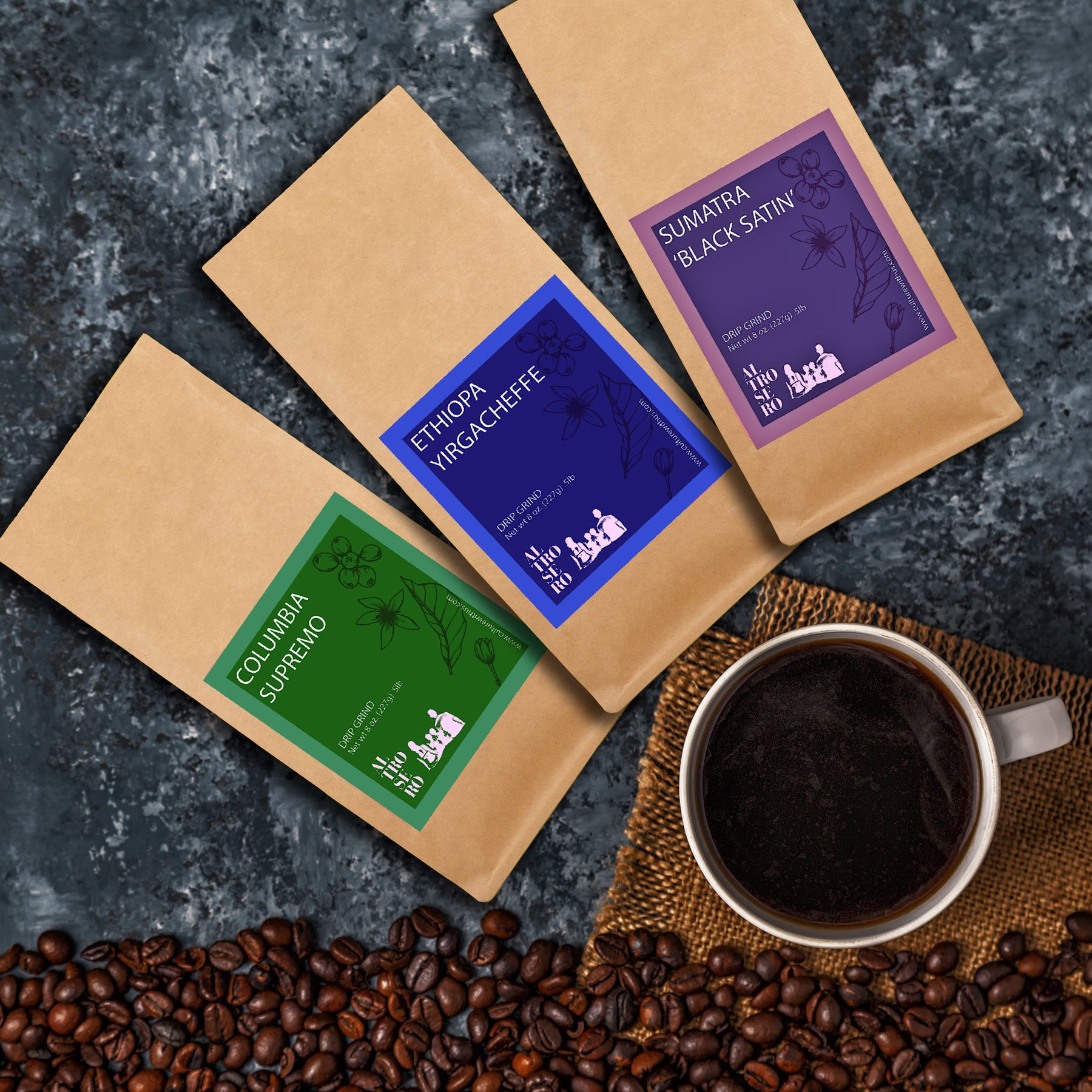 Coffees from Around the World